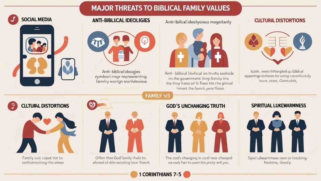 Major threats to biblical family values