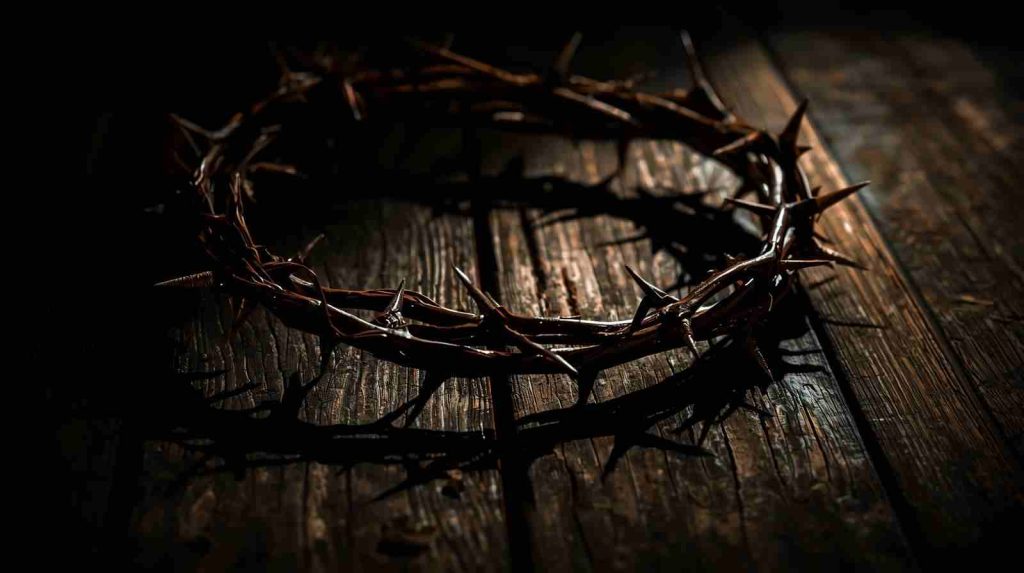 crown-of-thorns symbolizing-the-suffering-of-Jesus-Christ