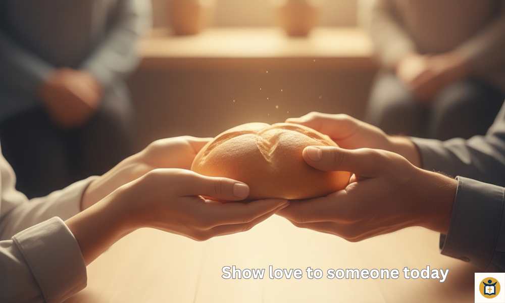 Living A Christlike Life through showing love to someone