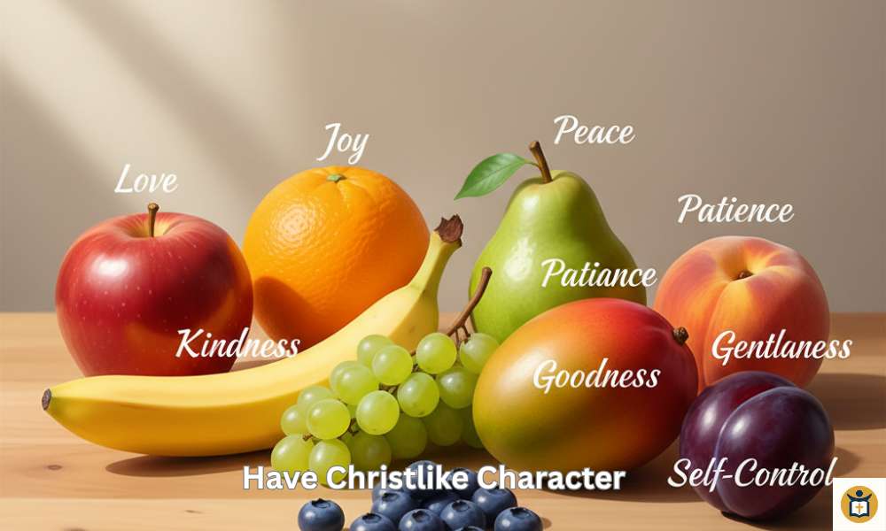 Christian living a Christlike life guided by the Holy Spirit in the digital world
